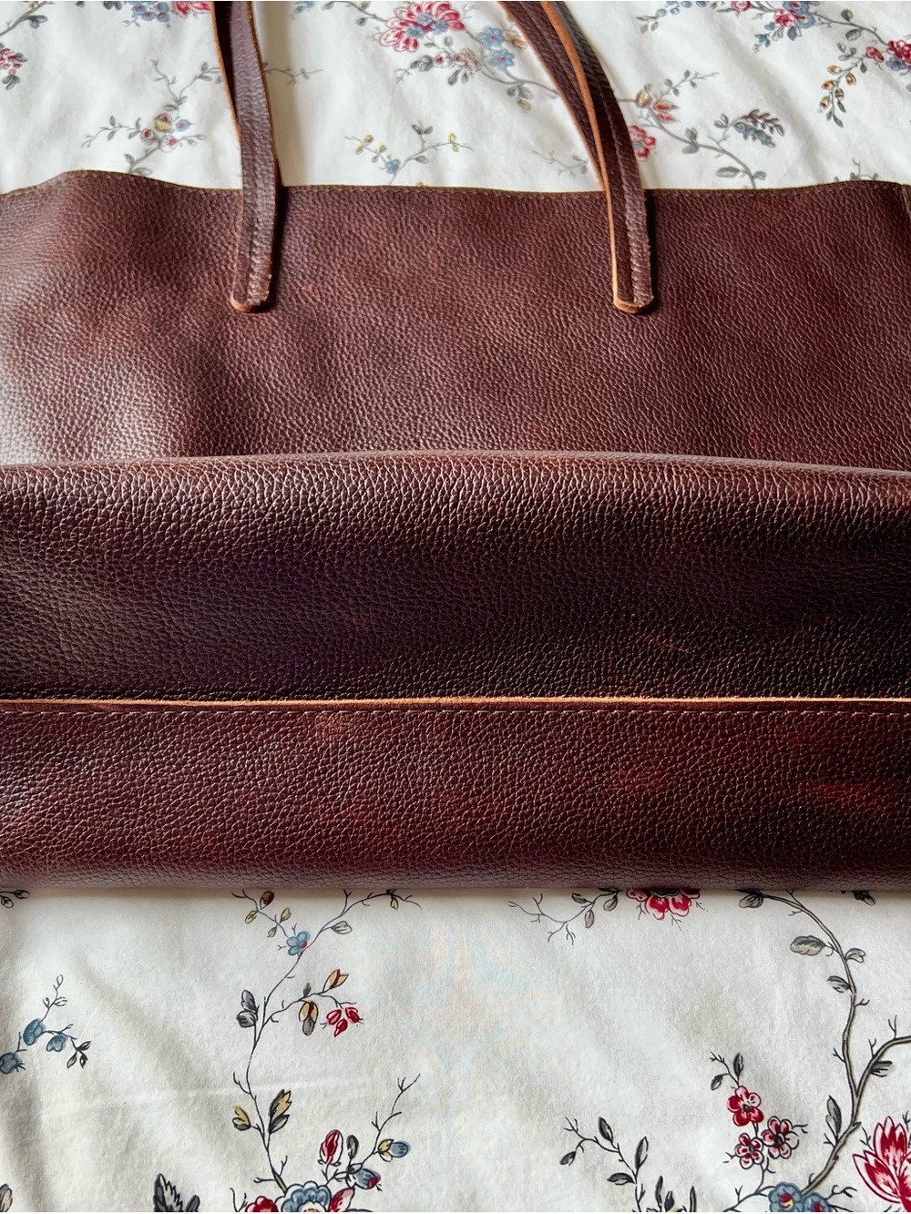 Portland Leather Goods Large August Tote - Coldbrew - Excellent Condition! - Picture 4 of 6